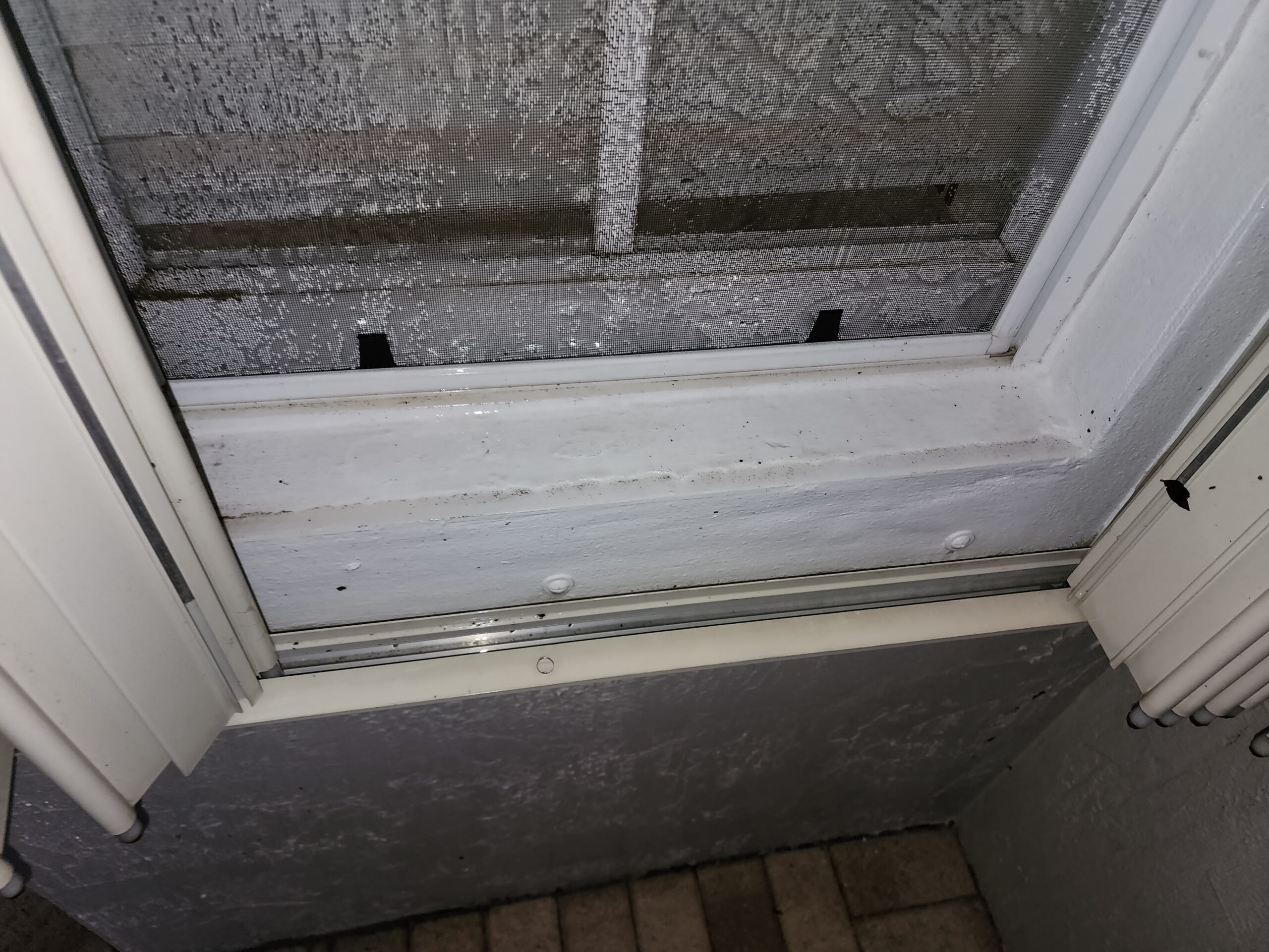 Windows fully restored and clean after professional pressure cleaning, with mold, stains, and algae completely removed