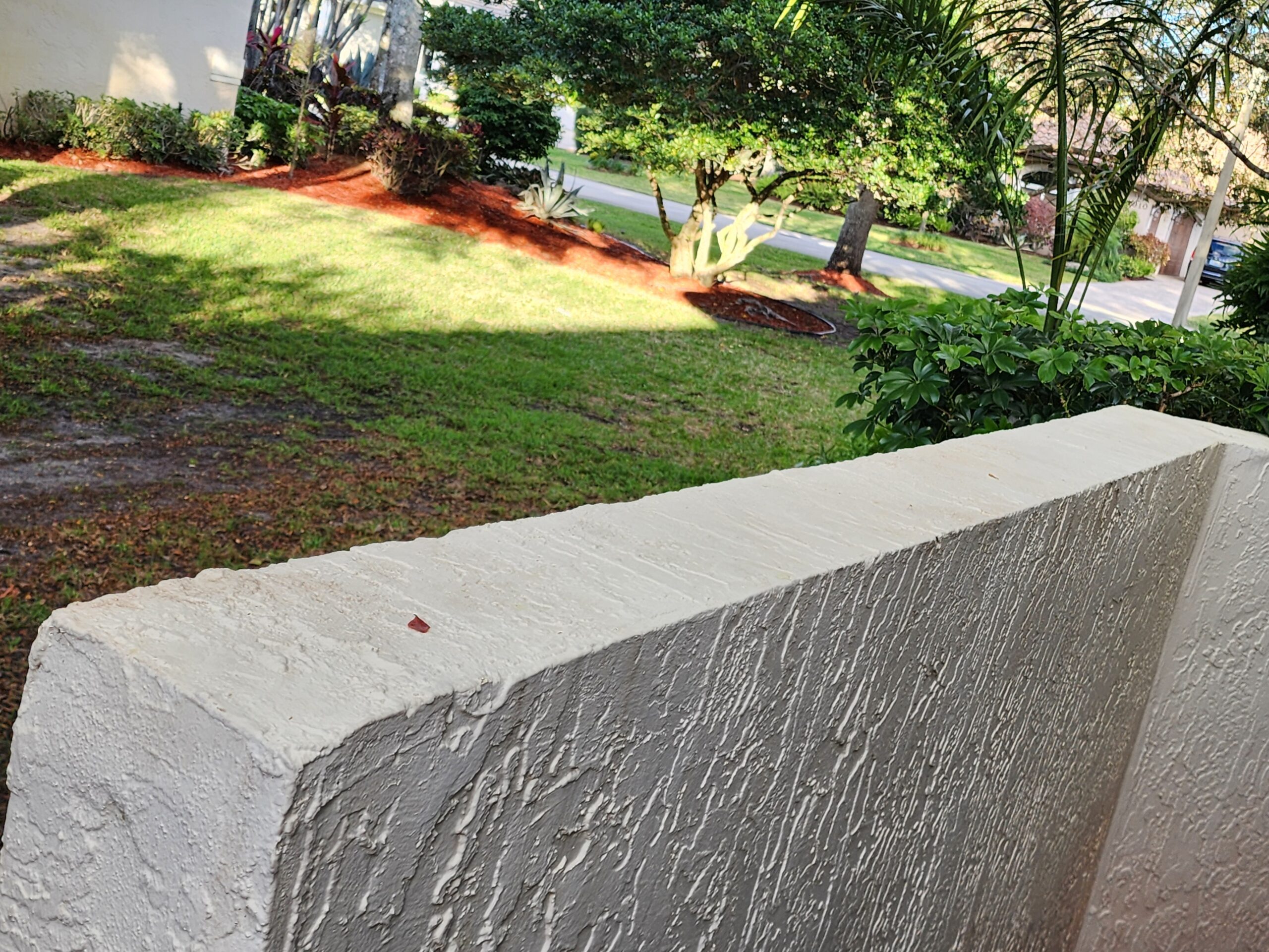 Fence power cleaning in Boca Raton by Excelsior after professional surface restoration